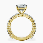 18kt Yellow Gold Esme Side Pear Lab Diamond Ring side right image one