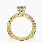 10kt Yellow Gold Esme Side Pear Lab Diamond Ring side right image one