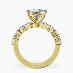 14ct Yellow Gold Adeline Side Pear Lab Diamond Ring side right image one