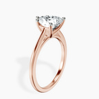 2.71 ct. heart Teagan Solitaire Ring in 10kt rose gold standing product image one