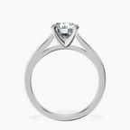 10kt White Gold Teagan Solitaire 1.5mm Lab Diamond Ring side right image one