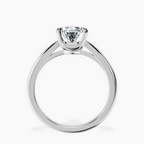 2.59 ct. pear Azalea Solitaire Ring in 14kt white gold side right image one