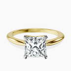 10kt Yellow Gold Azalea Classic Solitaire 1.5mm Lab Diamond Ring front image