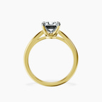 10kt Yellow Gold Azalea Classic Solitaire 1.5mm Lab Diamond Ring side right image one