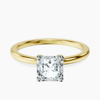 14kt Yellow Gold Four Prong Solitaire 1.5mm Lab Diamond Ring front image