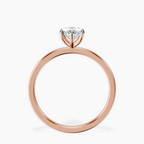 1.39 ct. marquise Six Prong Ring in 10kt rose gold side right image one