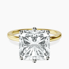 14kt Yellow Gold Six Prong Solitaire 1.5mm Lab Diamond Ring front image