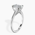 2.99 ct. oval Agnes Solitaire Ring in 14kt white gold standing product image one