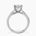 2.99 ct. oval Agnes Solitaire Ring in 14kt white gold side right image one