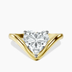 10kt Yellow Gold Eden Crest Lab Diamond Ring front image