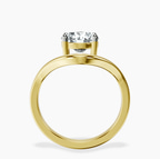 9ct Yellow Gold Eden Crest Lab Diamond Ring side right image one