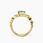 10kt Yellow Gold Catrina Cutwork Lab Diamond Ring side right image one