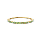 14kt Yellow Gold Oval Serenity Lab Diamond Openable Bangle Bracelet (3 Ct. Tw.) front image
