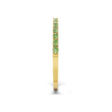 14kt Yellow Gold Oval Serenity Lab Diamond Openable Bangle Bracelet (3 Ct. Tw.) left