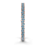 9ct Rose Gold Marion Pear Lab Diamond Tennis Bracelet (20 Ct. Tw.) left