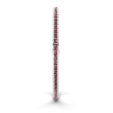 14kt White Gold Nemy Half Bezel Round Lab Diamond Tennis Bracelet (2 Ct. Tw.) left