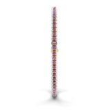 10kt Yellow Gold Nemy Half Bezel Round Lab Diamond Tennis Bracelet (2 Ct. Tw.) left