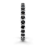 10kt White Gold Anahita Round Lab Diamond Tennis Bracelet (2 Ct. Tw.) left