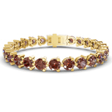 10kt Yellow Gold Anahita Round Lab Diamond Tennis Bracelet (2 Ct. Tw.) front image