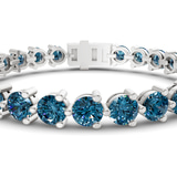 10kt White Gold Anahita Round Lab Diamond Tennis Bracelet (2 Ct. Tw.) right