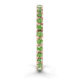 10kt Rose Gold Aelia Round Lab Diamond Tennis Bracelet (20 Ct. Tw.) left