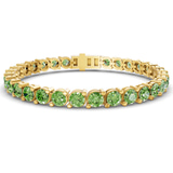 10kt Yellow Gold Aelia Round Lab Diamond Tennis Bracelet (2 Ct. Tw.) front image