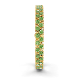 10kt Yellow Gold Isidora Round Double Row Lab Diamond Tennis Bracelet (3 Ct. Tw.) left