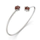 14kt White Gold Elora Flexi Lab Diamond Bangle Bracelet (3 Ct. Tw.) right