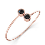 14kt Rose Gold Cleo Flexi Lab Diamond Bangle Bracelet (1 Ct. Tw.) right