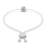 14kt White Gold Paula Round Fashion Bracelet (3/4 Ct. Tw.) standing product image one