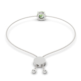 14ct White Gold Paula Round Fashion Bracelet (1 Ct. Tw.) standing product image one