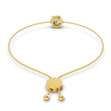 14ct Yellow Gold Paula Round Fashion Bracelet (3/4 Ct. Tw.) standing product image one