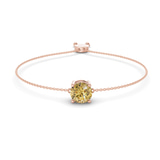 14ct Rose Gold Paula Round Fashion Bracelet (3/4 Ct. Tw.) front image