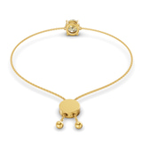 14ct Yellow Gold Paula Round Fashion Bracelet (3/4 Ct. Tw.) standing product image one