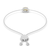 14kt White Gold Alison Oval Fashion Bracelet (3/4 Ct. Tw.) left