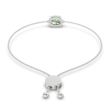 14kt White Gold Alison Oval Fashion Bracelet (1 Ct. Tw.) left