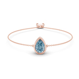 14kt Rose Gold Michelle Pear Fashion Bracelet (3/4 Ct. Tw.) front image