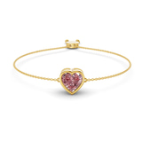 14kt Yellow Gold Kyra Heart Fashion Bracelet (3/4 Ct. Tw.) front image