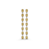Platinum Digitalis Fashion Lab Diamond Dangle Earrings (4 Ct. Tw.) front image
