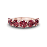 14kt Rose Gold Valentina Round Lab Diamond Anniversary Band (3 Ct. Tw.) front image