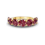 14ct Yellow Gold Valentina Round Lab Diamond Anniversary Band (3 Ct. Tw.) front image