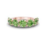 9ct Rose Gold Valentina Round Lab Diamond Anniversary Band (4 Ct. Tw.) front image