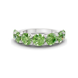 Platinum Valentina Round Lab Diamond Anniversary Band (5 Ct. Tw.) front image