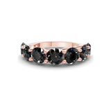 10kt Rose Gold Leandra Round Lab Diamond Anniversary Band (1 Ct. Tw.) front image