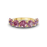 14kt Yellow Gold Leandra Round Lab Diamond Anniversary Band (1 Ct. Tw.) front image