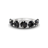 10kt White Gold Raquel Round Lab Diamond Anniversary Band (5 Ct. Tw.) front image