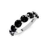 10kt White Gold Raquel Round Lab Diamond Anniversary Band (5 Ct. Tw.) right