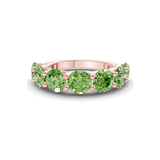 14kt Rose Gold Raquel Round Lab Diamond Anniversary Band (2 Ct. Tw.) front image