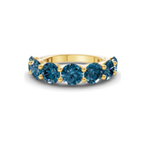 14kt Yellow Gold Raquel Round Lab Diamond Anniversary Band (5 Ct. Tw.) front image