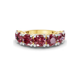 10kt Yellow Gold Adela Round Lab Diamond Anniversary Band (1 Ct. Tw.) front image